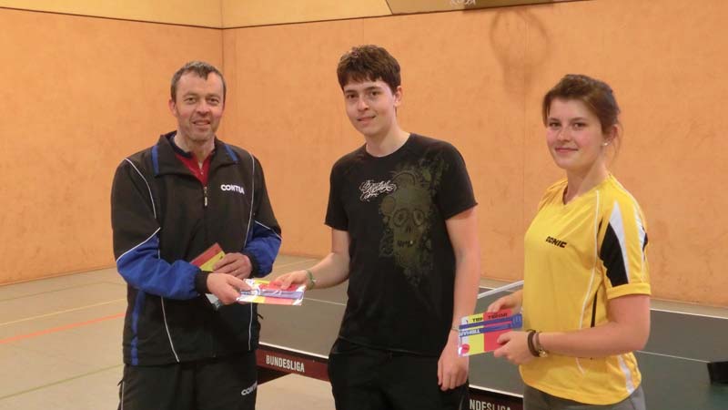 3 neue Tischtennis-Schiedsrichter in Pansdorf